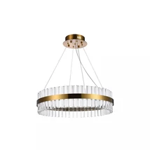 Pendul Azzardo Francesca metal, sticla, auriu, LED, 3000K, 37W, 2770lm - AZ-5261