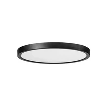 Plafoniera Azzardo Panka metal, plastic, negru, alb, LED, 2800K/4000K/6000K, 45W, 2925lm, IP40 - AZ-5370