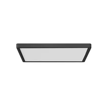 Plafoniera Azzardo Panka Square metal, plastic, negru, alb, LED, 2800K/4000K/6000K, 24W, 1560lm, IP40 - AZ-5372