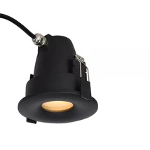 Spot incastrabil exterior Azzardo Romolo Round metal, negru, GU10, IP65 - AZ-5390