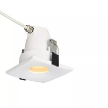 Spot incastrabil exterior Azzardo Romolo Square metal, alb, GU10, IP65 - AZ-5391
