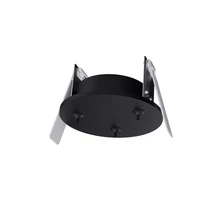 Baza de corp incastrabila  Azzardo CANOPY metal, negru - AZ-5420