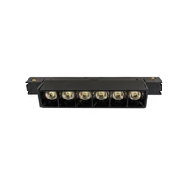 Sursa de lumina pentru sina magnetica Alfa Azzardo KIRA metal, negru, LED, 6W, 3000K, 640Lm - AZ-5469