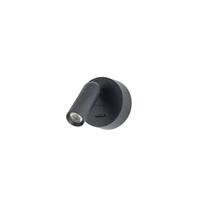 Aplica de perete Azzardo LUGANO metal, negru, LED, 3000K, 3W, 205lm - 5628