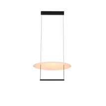 Pendul Azzardo PORTOFINO metal, negru,alb, LED, 39W, 3000K - AZ-5638