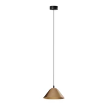 Pendul Azzardo CAPRI metal, auriu, LED, 3000K, 5W, 360lm - 5653