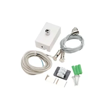 Set pentru suspendare Azzardo LINELIO metal, alb, gri, 2000mm - 5673