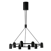 Pendul Azzardo VIVI metal, negru, GU10 - 5732