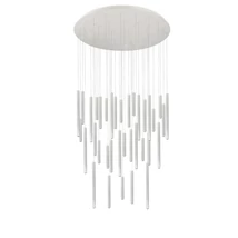 Pendul Azzardo ILIOS metal, acril, alb, LED, 3000K, 160W, 12800lm - 5749