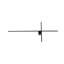 Aplica de perete Azzardo FRANK metal, plastic, negru, LED, 3000K, 20W, 1600lm - 5758