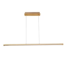Pendul Azzardo ALAMO metal, auriu, LED, 3000K, 21W, 1680lm - 5767