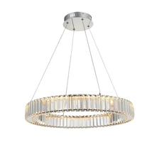 Pendul Azzardo SPARK metal, sticla, crom, transparent, LED-TRIAC, 3000K, 48W, 2560lm - 5789