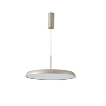Pendul Azzardo CLARA metal, plastic, sampanie, alb, LED-TRIAC, 3000K-4000K-6500K, 50W, 4000lm - 5816