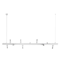 Pendul Azzardo BUBBLES metal, alb, G9 - 5867