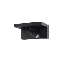 Aplica de perete Azzardo HYLLA metal, negru, LED, 3000K, 6W, 150lm - 5910