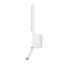 Aplica de perete Azzardo OLYMPIA metal, plastic, alb, LED, 5W + 3W, 3000K, 400 + 240Lm - AZ-5966