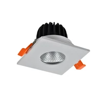 Spot incastrabil pentru baie Azzardo CLEAN metal, sticla, alb, LED, 3000K-4000K-6000K, 7W, 420lm, IP44 - 5990