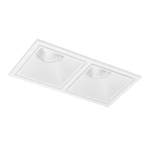 Spot incastrabil Azzardo OKOS metal, plastic, alb, LED, 20W, 3000-4000-6000K, 1300Lm - AZ-5996