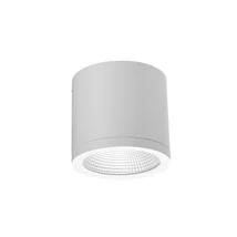 Plafoniera exterioara Azzardo CONYON metal, sticla, alb, transparent, LED, 3000K-4000K-6000K, 25W, 2000lm, IP54 - 6030