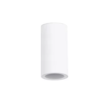Plafoniera exterioara Azzardo ROTOR metal, sticla, alb, transparent, E27, IP65 - 6066