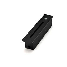 Iluminat trepte exterior incastrabil cu sensor  Azzardo ERIN metal, negru, LED, 3W, 3000K, 240Lm, IP54 - AZ-6081