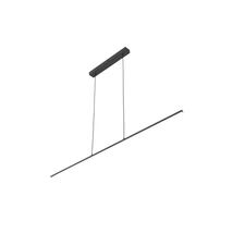 Pendul Azzardo MARLENE metal, negru, LED, 3000K, 23W, 1870lm - 6097
