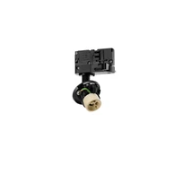Sursa de lumina pentru sina trifazata Azzardo LUCAS metal, plastic, negru, GU10 - 6103