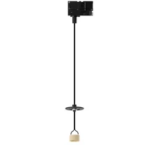 Sursa de lumina pentru sina trifazata Azzardo LUCAS metal, plastic, negru, GU10 - 6154