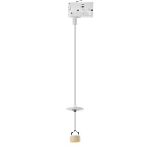 Sursa de lumina pentru sina trifazata Azzardo LUCAS metal, plastic, alb, GU10 - 6155