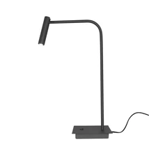 Veioza Azzardo FLER metal, negru, LED, 3000K, 3W, 240lm - 6211