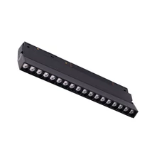 Sursa de lumina pentru sistem magnetic Alfa  2Line Azzardo  CYRUS metal, negru, LED, 24W, 3000-4000-6000K - AZ-6247