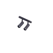 Sursa de lumina pentru sina magnetica Azzardo NIKO 2 ALFA TRACK metal, plastic, negru, alb, LED-48V, 3000K-4000K-6000K, 24W - 6253