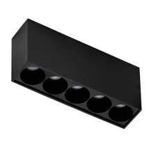 Plafoniera Azzardo TETRIX metal, negru, LED, 8W, 3000-4000-6000K - AZ-6280