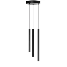 Pendul Azzardo VERNO metal, negru, LED, 4000K, 15W, 624lm - 6313