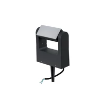Pichet pentru exterior Azzardo FRAME SPIKE metal, gri, 8W, 3000K, 330Lm, IP65 - AZ-6320
