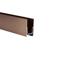 Sina magnetica Azzardo ALFA TRACK metal, maro, 1000mm - 6354