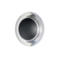 Aplica de perete Azzardo ALEXANDRIA metal, negru, transparent, LED, 8W, 3000K - AZ-6558