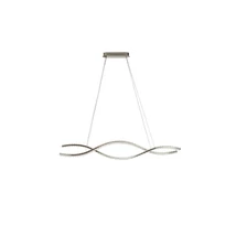 Pendul Azzardo SPARK WAVES metal, acril, crom, LED, 68W, 3000-4000K, 6575Lm - AZ-6562