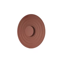 Aplica de perete Azzardo RIPPLE metal, maro, LED, 6W, 3000K - AZ-6582