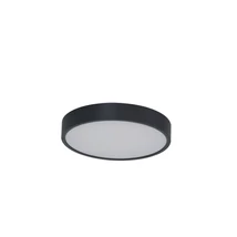 Plafoniera Azzardo PANDINO metal, plastic, negru, alb, LED, 24W, 2800-4000-6000K, IP44 - AZ-6584