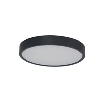 Plafoniera Azzardo PANDINO metal, plastic, negru, alb, LED, 32W, 2800-4000-6000K, IP44 - AZ-6586