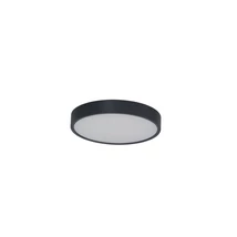 Plafoniera Azzardo PANDINO metal, plastic, negru, alb, LED, 18W, 2800-4000-6000K, IP44 - AZ-6588