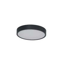 Plafoniera Azzardo PANDINO metal, plastic, negru, alb, LED, 24W, 2800-4000-6000K, IP44 - AZ-6590