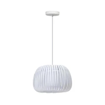 Pendul Azzardo AGORA metal, plastic, alb, E27 - AZ-6641