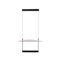 Pendul Azzardo PORTOFINO metal, negru,alb, LED, 39W, 3000K - AZ-6661