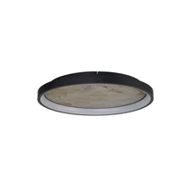 Plafoniera Azzardo KRYPTON metal, piatra, negru, gri, LED, 40W, CCT - AZ-6665