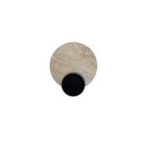 Aplica de perete Azzardo ECLIPSE piatra, metal, negru, gri, LED, 10W, 3000K - AZ-6667