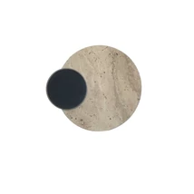 Aplica de perete Azzardo ECLIPSE piatra, metal, negru, gri, LED, 14W, 3000K - AZ-6668