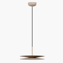 Pendul Azzardo DISC metal, bej, LED, 12W, 3000k, 900Lm - AZ-6742