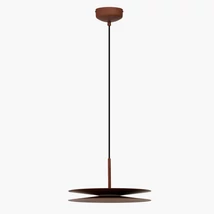 Pendul Azzardo DISC metal, maro, LED, 12W, 3000k, 900Lm - AZ-6743